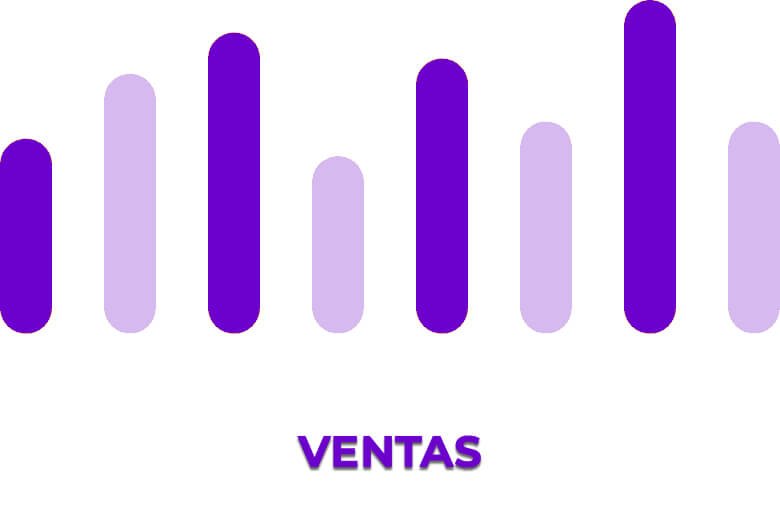 gráfica de incremento de tráfico web para aumentar la ventas
